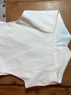 Crisp White Structured Top